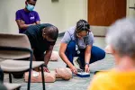 CPR Training in progress