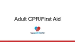 Adult CPR-First Aid Course Image