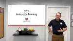 Drew Toma presenting CPR Instructor Training