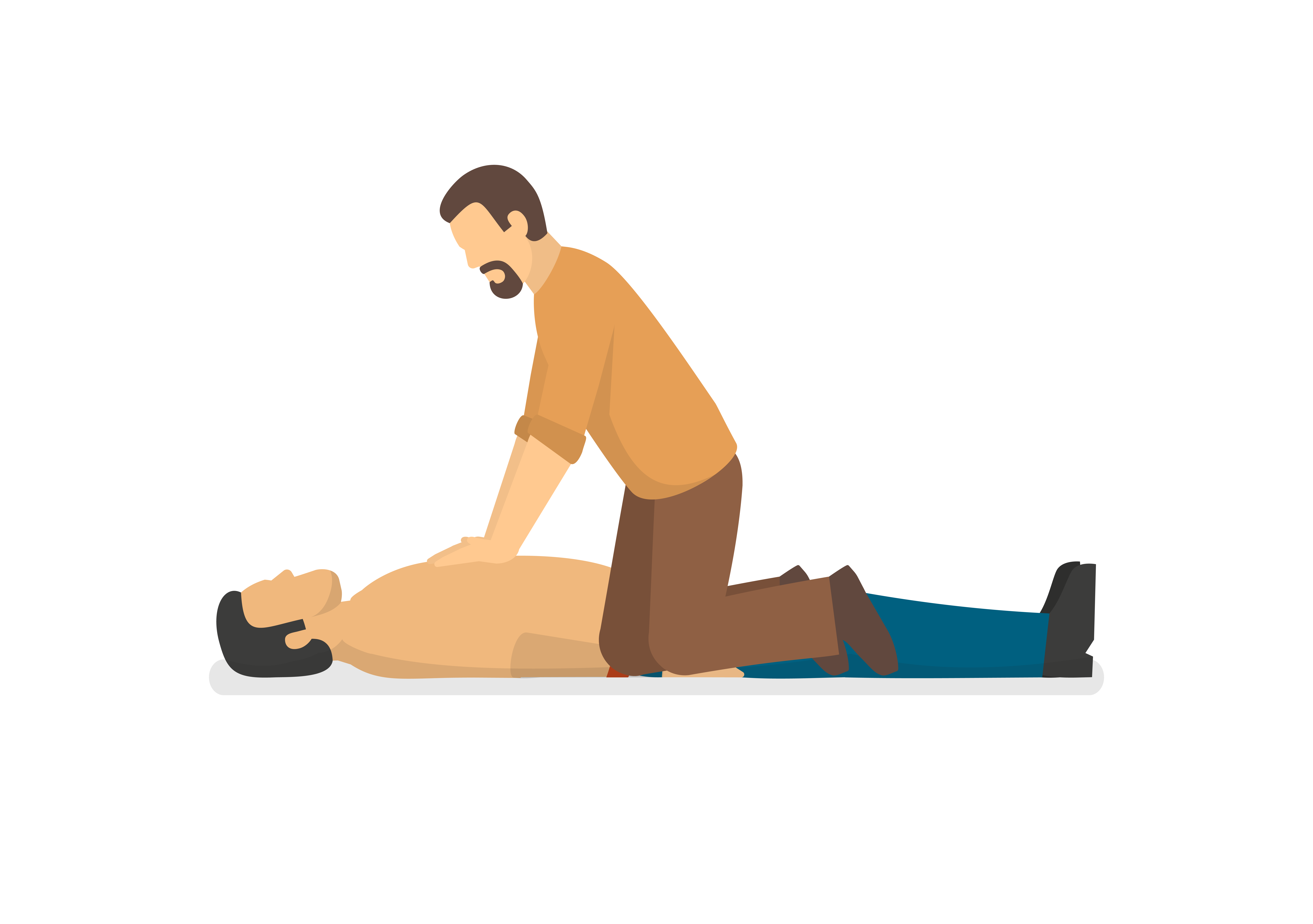 The basis of CPR is chest compressions